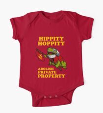 Hippity Hoppity Abolish Private Property One Piece - Short Sleeve