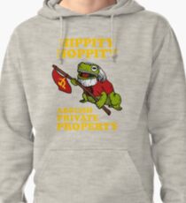 Hippity Hoppity Abolish Private Property Pullover Hoodie