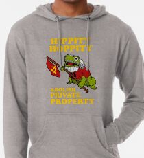 Hippity Hoppity Abschaffen Privateigentum Leichter Hoodie