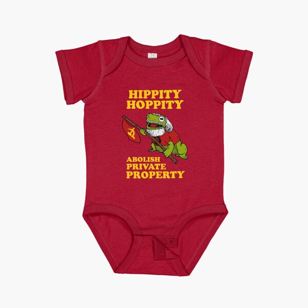 Item preview, Hippity Hoppity Abolish Private Property designed and sold by Yipptee Shirts.