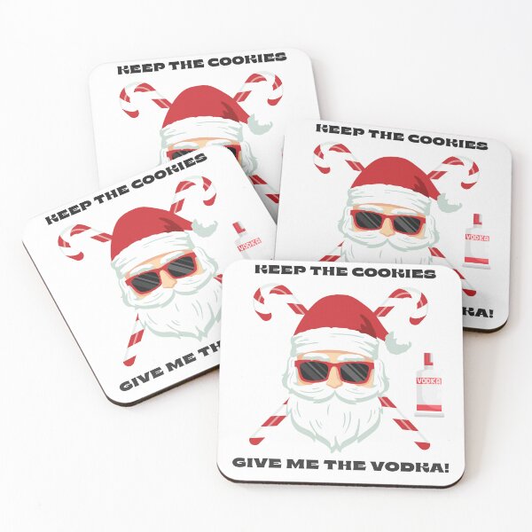 Item preview, Keep the Cookies, Give me the Vodka Santa design designed and sold by Victornewyork.
