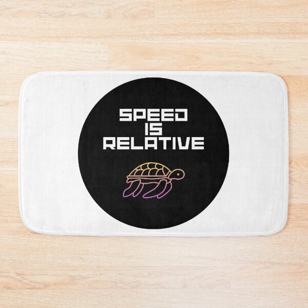 Item preview, Speed is Relative Tortoise Full of Colours designed and sold by Kubala.