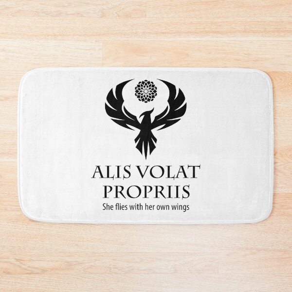 Item preview, Alis Volat Propriis. She flies with her own wings. designed and sold by marcosty.