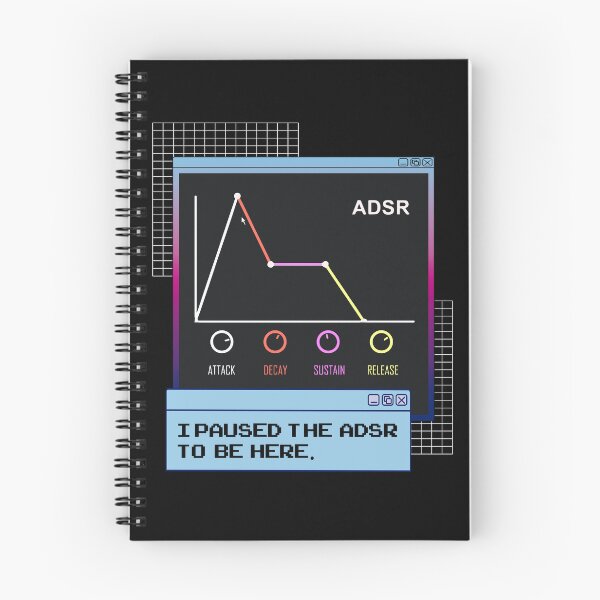 Item preview, ADSR Envelope Synthesizer Synth Nerdy Vaporwave designed and sold by MrEddie10.