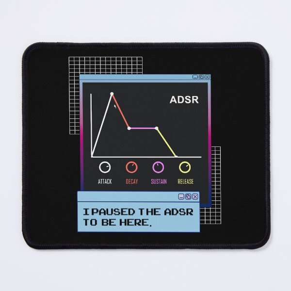 Item preview, ADSR Envelope Synthesizer Synth Nerdy Vaporwave designed and sold by MrEddie10.