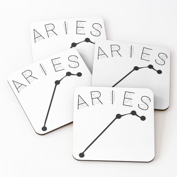 Item preview, Aries Constellation designed and sold by RusticPinesCo.