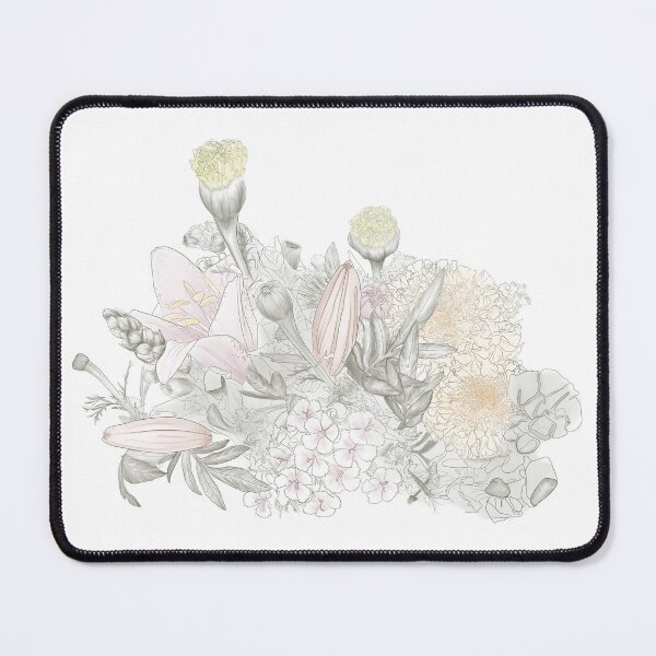 Item preview, boquet sketch designed and sold by Rachel Rogers.