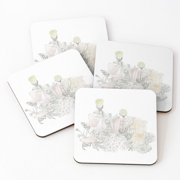 Item preview, boquet sketch designed and sold by Rachel Rogers.