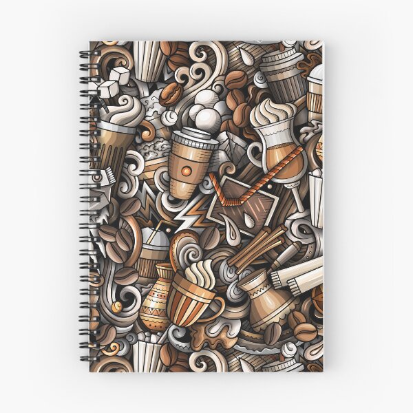 Item preview, Coffee, Latte, Espresso & Iced Coffee Pattern designed and sold by randrgiftshop.