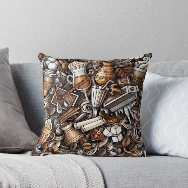 Item preview, Coffee, Latte, Espresso & Iced Coffee Pattern designed and sold by randrgiftshop.