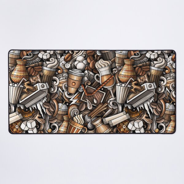 Item preview, Coffee, Latte, Espresso & Iced Coffee Pattern designed and sold by randrgiftshop.