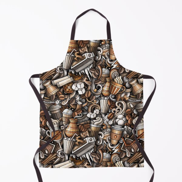 Item preview, Coffee, Latte, Espresso & Iced Coffee Pattern designed and sold by randrgiftshop.
