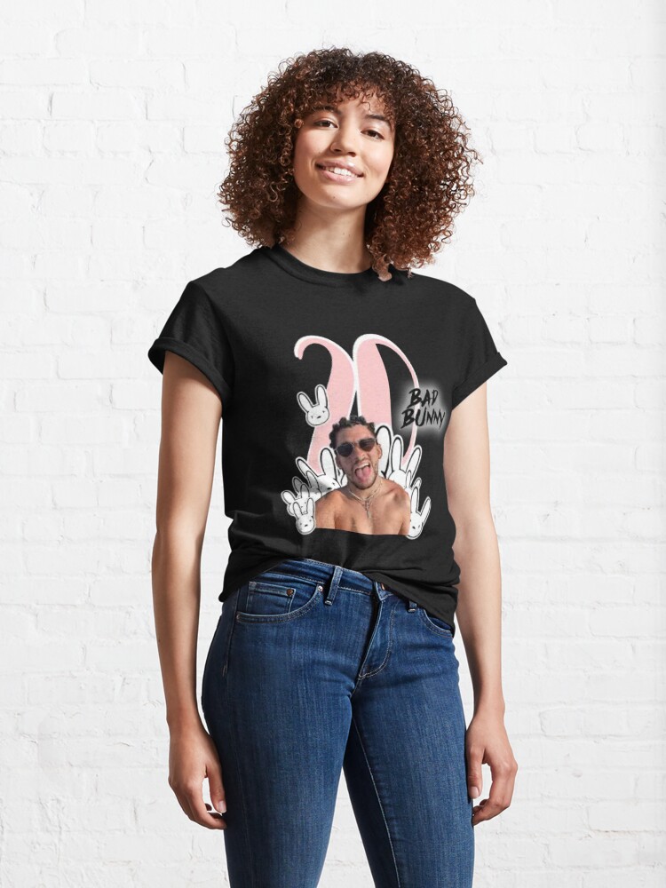 hot topic bad bunny shirt