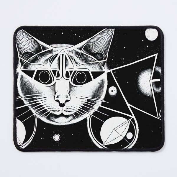 Item preview, Space Cat, digital art work designed and sold by skillunused.