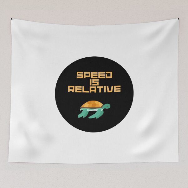 Item preview, Speed is Relative Green Tortoise designed and sold by Kubala.