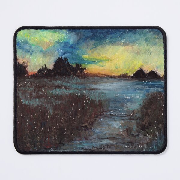 Item preview, Spring Morning #1 - Oil Pastel Painting / Landscape / Tonalism designed and sold by COTT-Art.