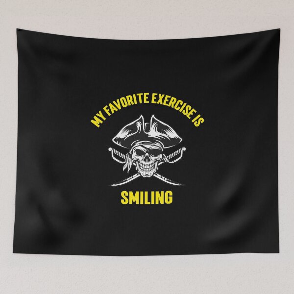 Item preview, My Favorite Exercise Is Smiling designed and sold by BestCoolStuff.