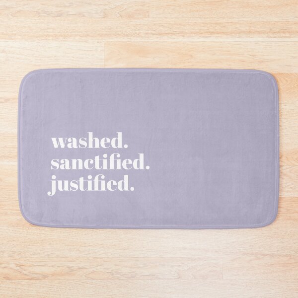 Item preview, Washed Sancified Justified designed and sold by onthisrock.