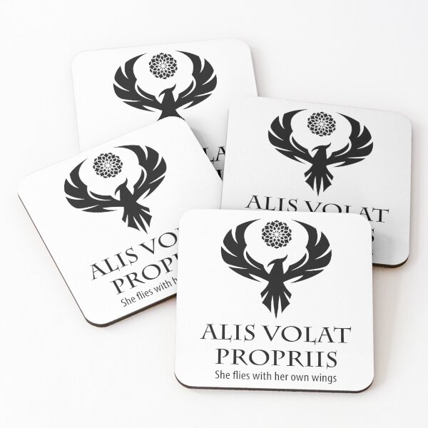 Item preview, Alis Volat Propriis. She flies with her own wings. designed and sold by marcosty.