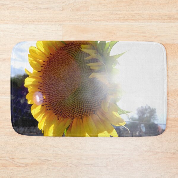 Item preview, blue sky and giant sunflower designed and sold by Stephanie  Skeem.