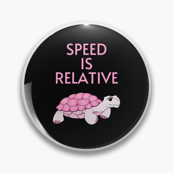 Item preview, Speed is Relative Pink Tortoise designed and sold by Kubala.