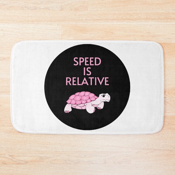 Item preview, Speed is Relative Pink Tortoise designed and sold by Kubala.