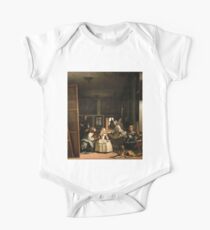 Diego Velazquez's Las Meninas Short Sleeve Baby One-Piece