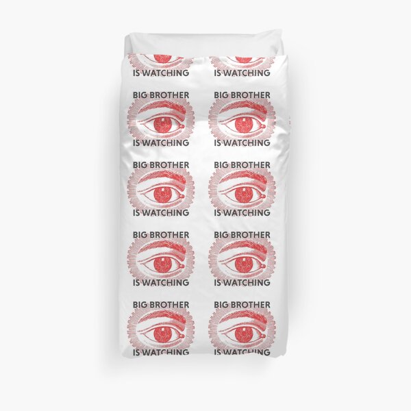 Big brother is watching Duvet Cover