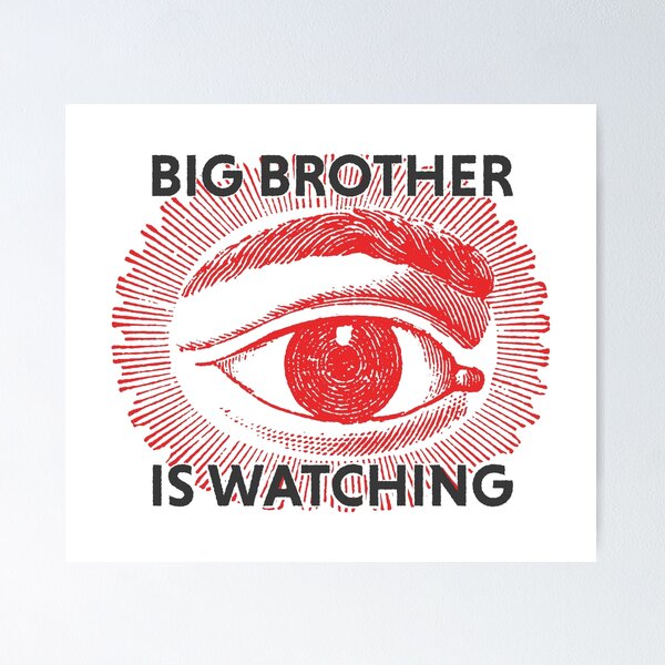 Big brother is watching Poster