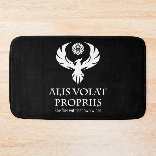 Item preview, Alis Volat Propriis. She flies with her own wings. designed and sold by marcosty.