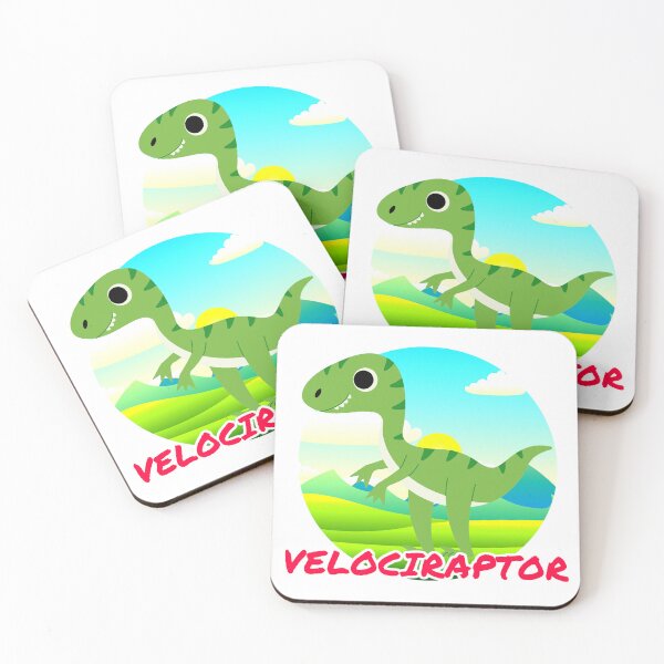 Item preview, cartoon velociraptor designed and sold by Dev  Art.