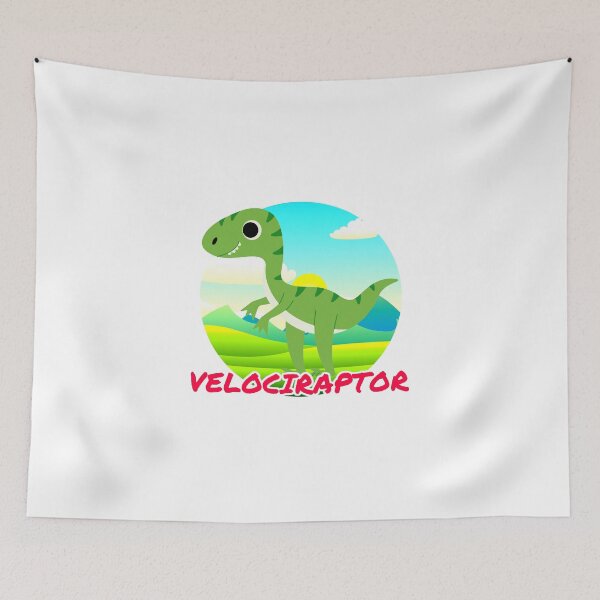 Item preview, cartoon velociraptor designed and sold by Dev  Art.