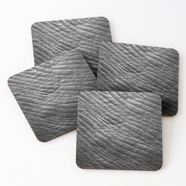 Item preview, Beautiful Soft Hide black leather texture Shiny Glossy Sheen Fashion Textile Silk Satin Clothing Macro Sharp	 designed and sold by stevenxcheung.