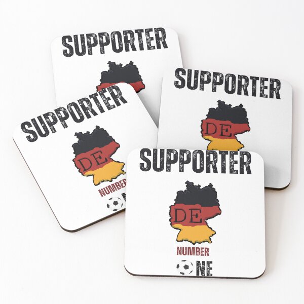 Item preview, De GERMANY teeshirt football supporter number one designed and sold by Passionfoot.