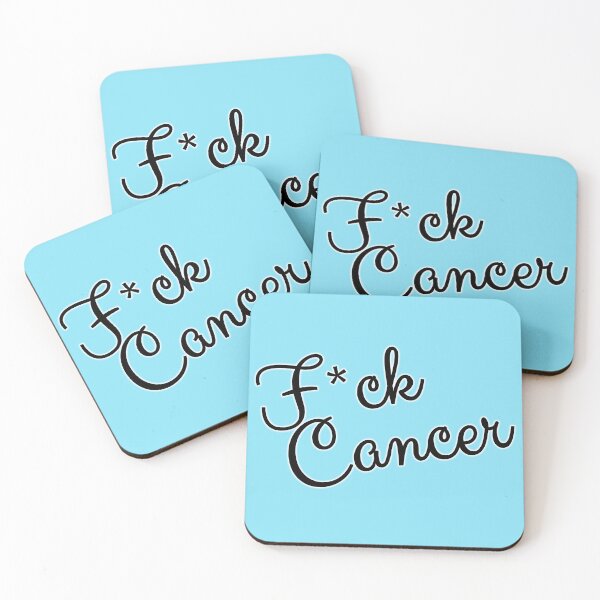 Item preview, F*ck Cancer, Cursive designed and sold by AmandaRoseArts.
