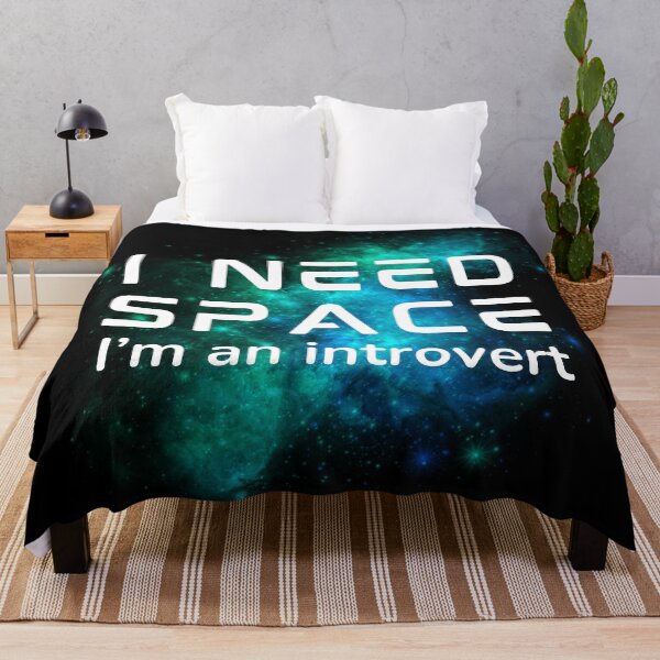 Item preview, I need space I'm an introvert galaxy background designed and sold by JoeyGrace.