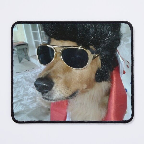 Item preview, Elvis dog meme designed and sold by The Lone  vendor.