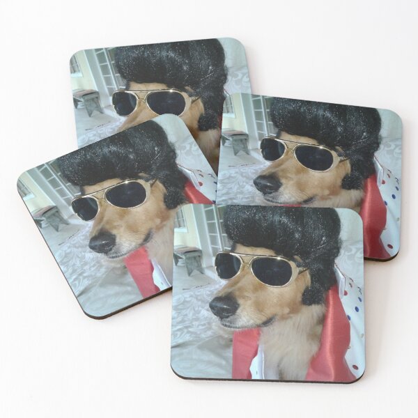 Item preview, Elvis dog meme designed and sold by The Lone  vendor.