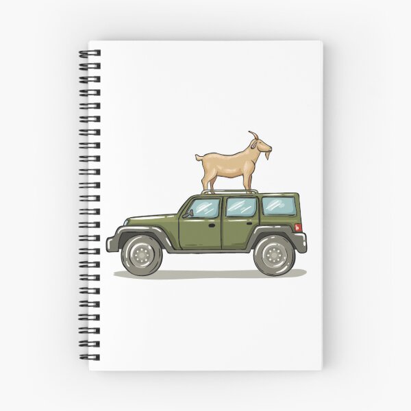 Item preview, Goat on car designed and sold by halhashmi.