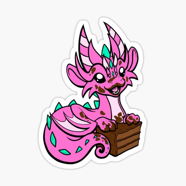 Item preview, Messy Cake Dragon designed and sold by Dragons and Beasties.