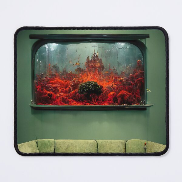 Item preview, The Fish Tank in the Waiting Room in Hell designed and sold by WinnieWonka13.