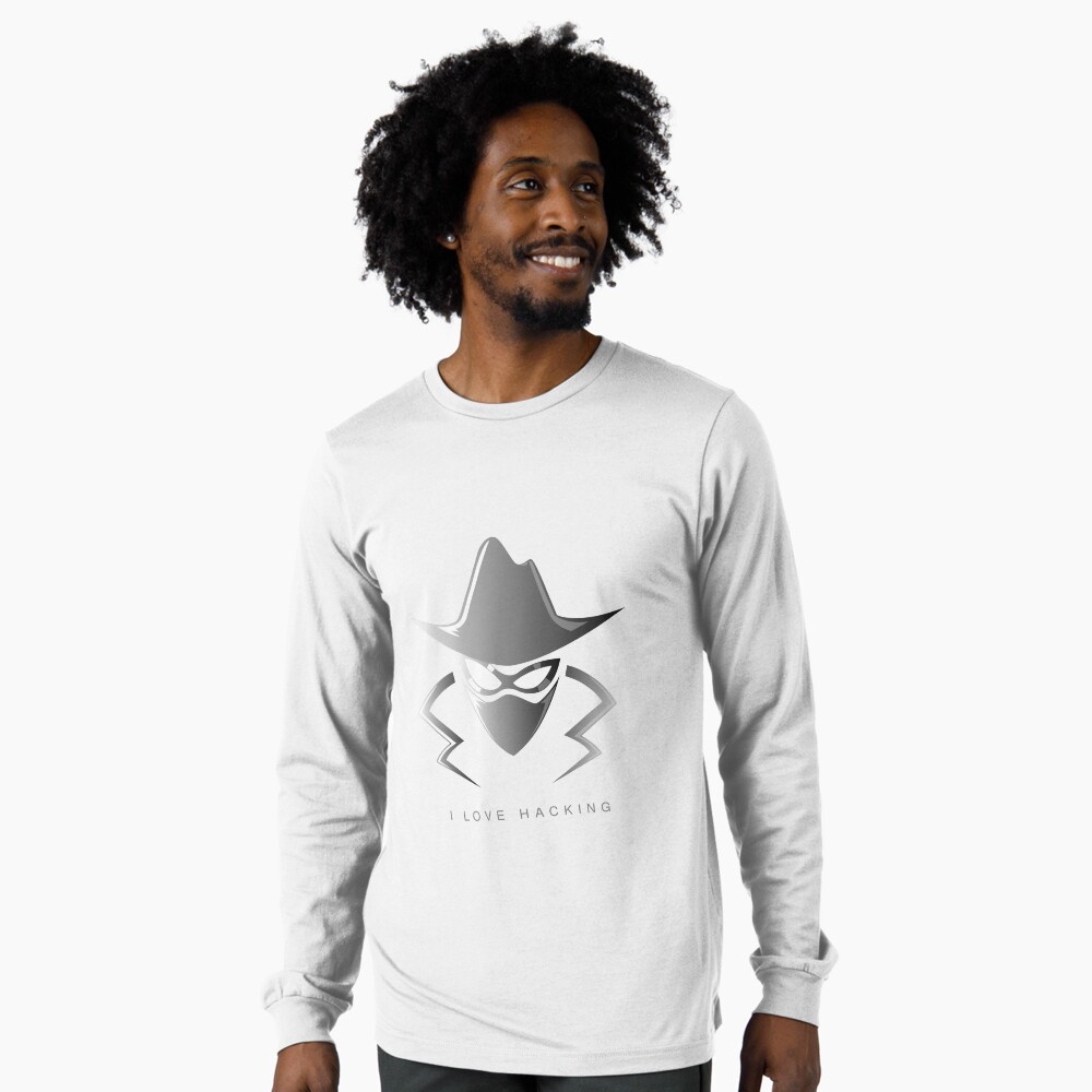 I Love Hacking Long Sleeve T-Shirt - programmer humor design by HackerLooks