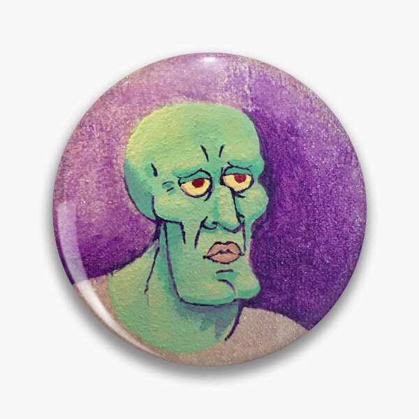 Item preview, Handsome Squidward Painting designed and sold by CrimsonMiz.