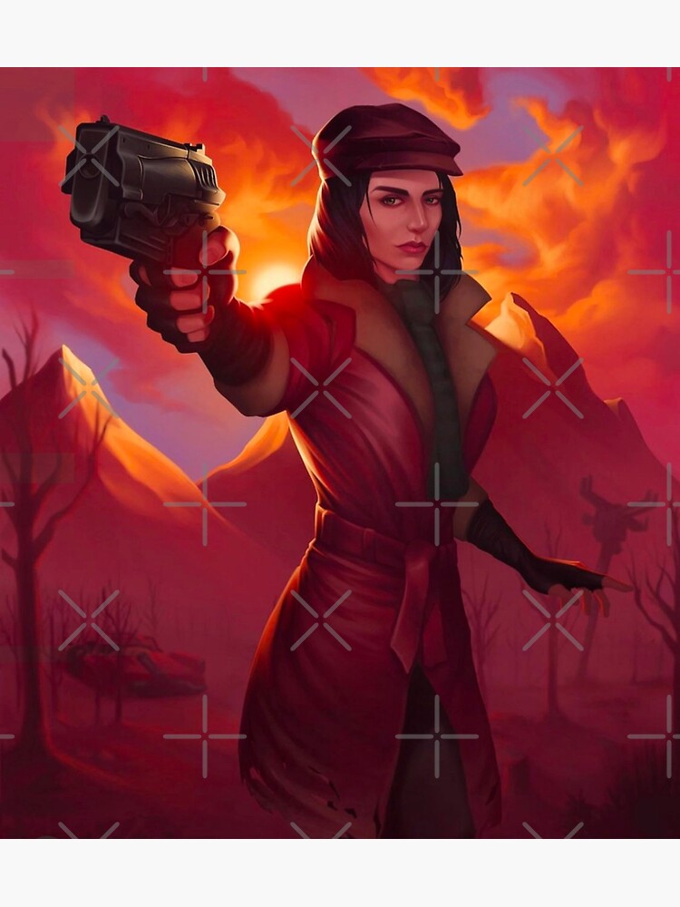 piper from fallout art &quot; Poster for Sale by The Lone vendor 
