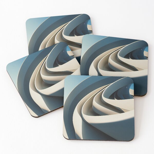 Item preview, Abstract Architectural Curvy Sculpture Zaha Hadid Daniel Libeskind Morphosis Background Texture designed and sold by stevenxcheung.