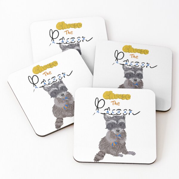 Item preview, Cheese The Racoon designed and sold by UmbrellaStudios.