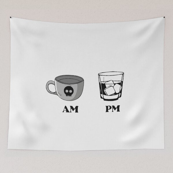 Item preview, AM Coffee PM Whisky  designed and sold by FalconPie.