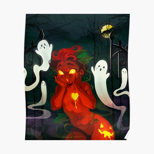 Spooky Pumpkin Fordic Poster