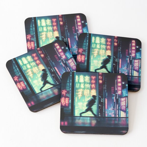 Item preview, Cyberpunk Ghost in the shell Japan Neon Lights Anime Atmospheric designed and sold by stevenxcheung.