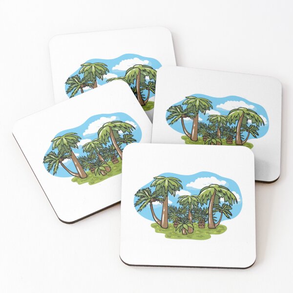 Item preview, Palm Tree Oasis in the middle of the desert designed and sold by halhashmi.